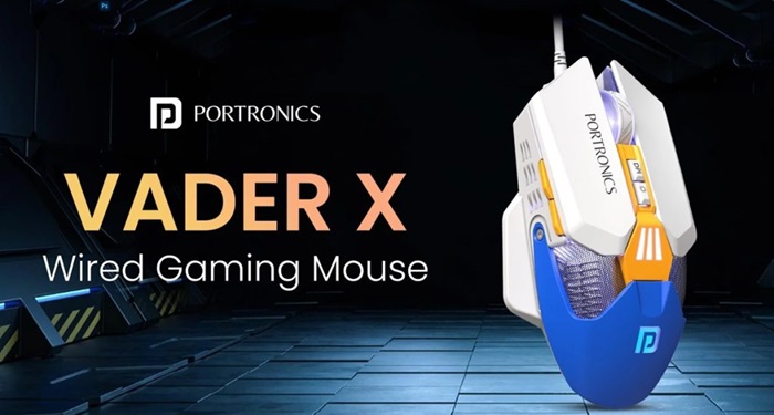 Portronics Vader X USB Wired Programmable Gaming Mouse