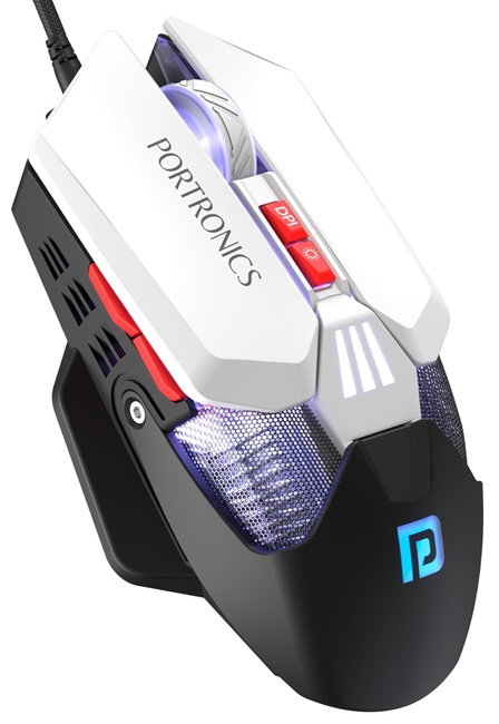 Portronics Vader X USB Wired Programmable Gaming Mouse