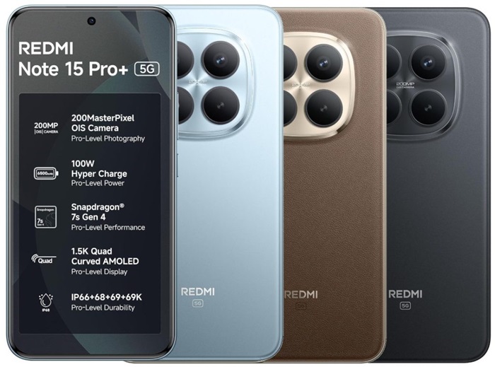 REDMI Note 15 Pro+ 5G India