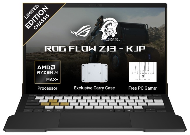 ASUS launches 2026 Creator line-up in India: ProArt GoPro Edition PX13, ROG Flow Z13-KJP, and TUF Gaming A14 (2026) AI power laptops 4 ASUS ROG Flow Z13-KJP