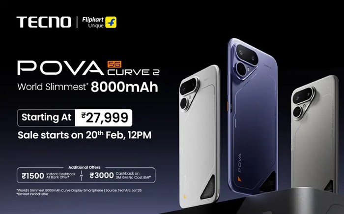 TECNO POVA Curve 2 5G Price