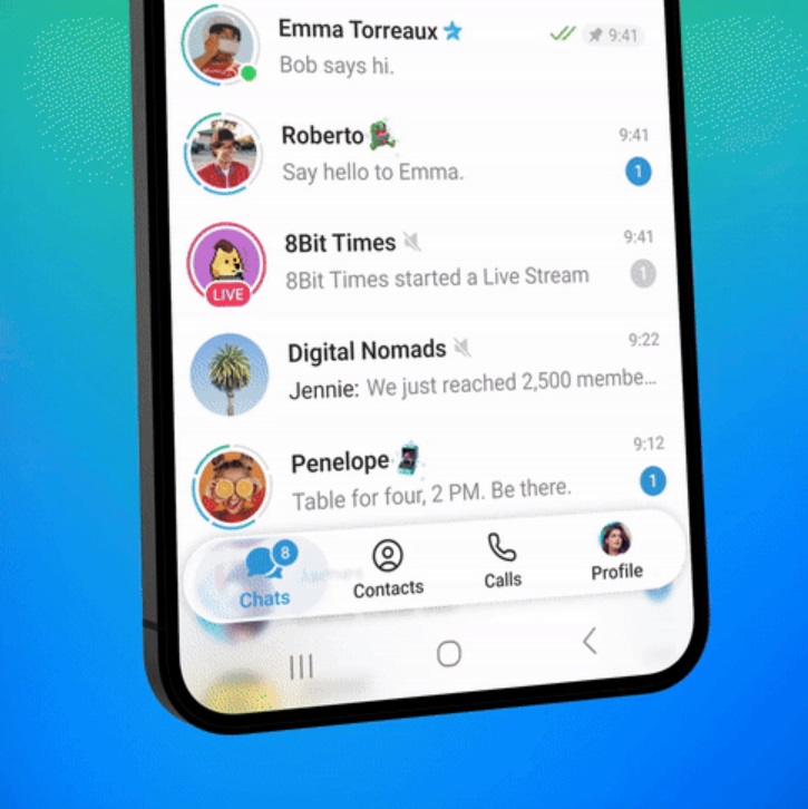 Telegram Android Design Overhaul