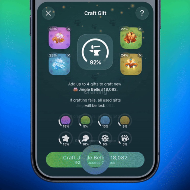 Telegram Gift Crafting System