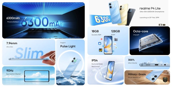 realme P4 Lite 4G Features