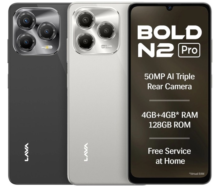 LAVA Bold N2 Pro launched in India at 7,999 featuring 120Hz display, 50MP camera, and more 1 LAVA Bold N2 Pro