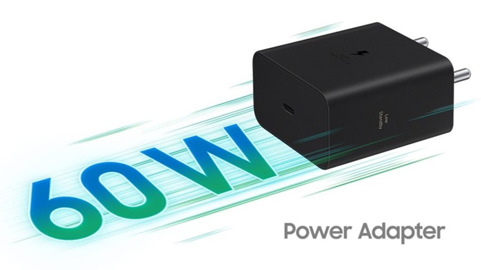Samsung 60W GaN Power Adapter launched in India at ₹3,499 1 Samsung 60W Power Adapter