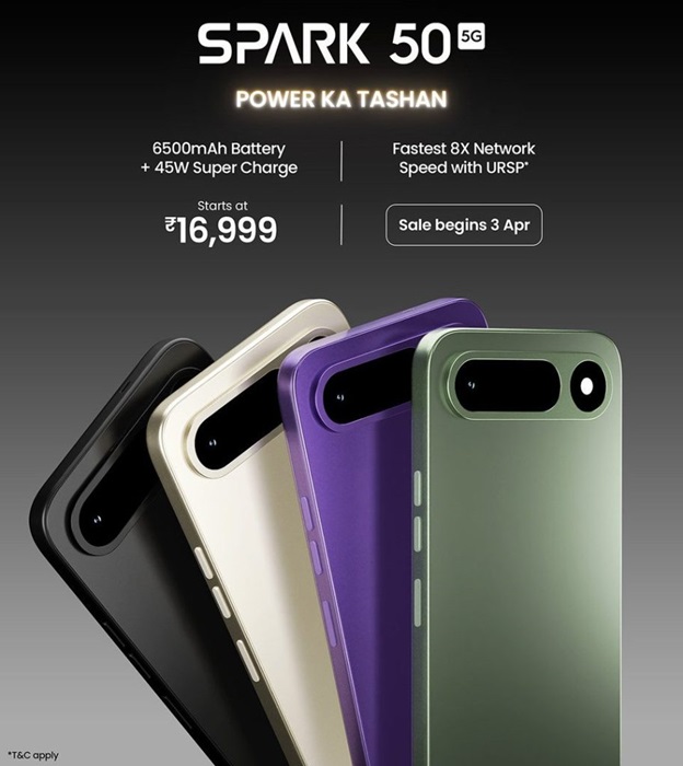 TECNO Spark 50 5G Price