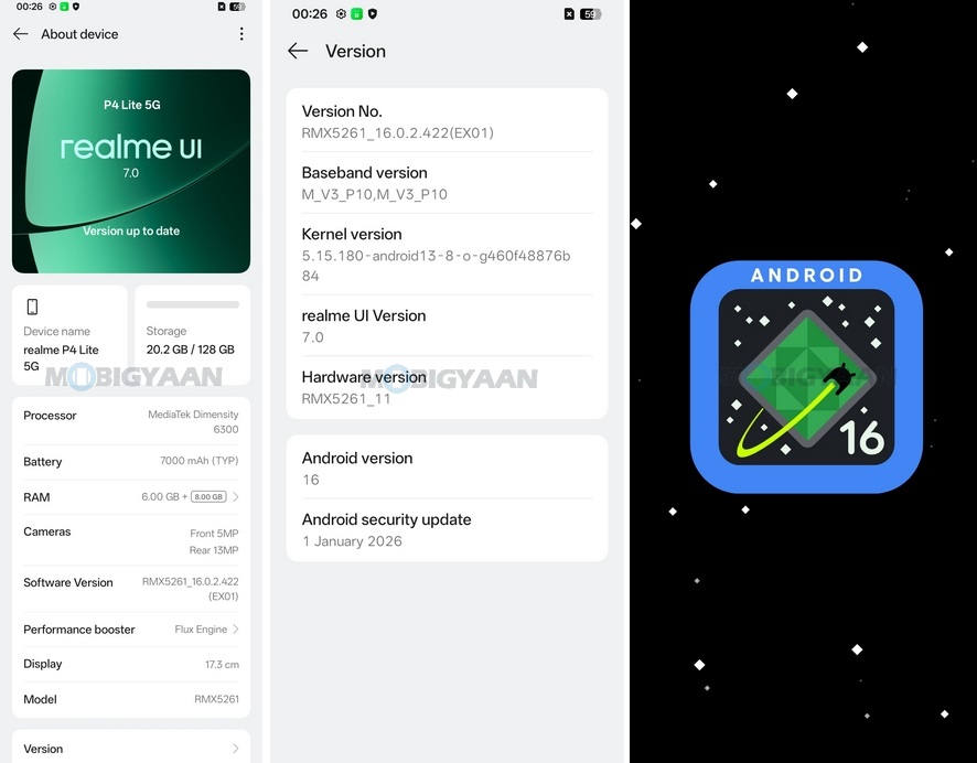 realme P4 Lite 5G Review realme UI 7 6
