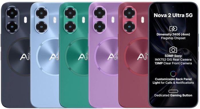 Ai+ Nova 2 Ultra 5G Colors