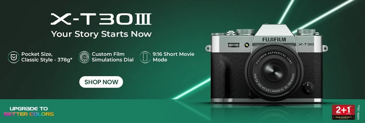 FUJIFILM X-T30 III hybrid mirrorless camera launched in India featuring 6.2K video, AI autofocus, and more 2 FUJIFILM X T30 III India