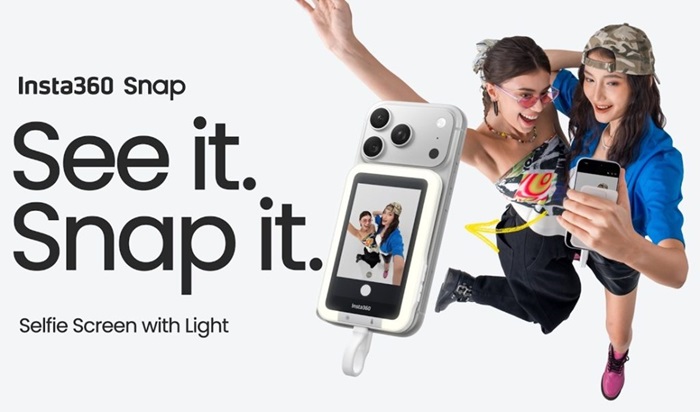 Insta360 Snap Selfie Screen
