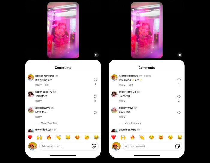 Instagram now lets you edit comments within 15 minutes 1 Instagram Comment Editing