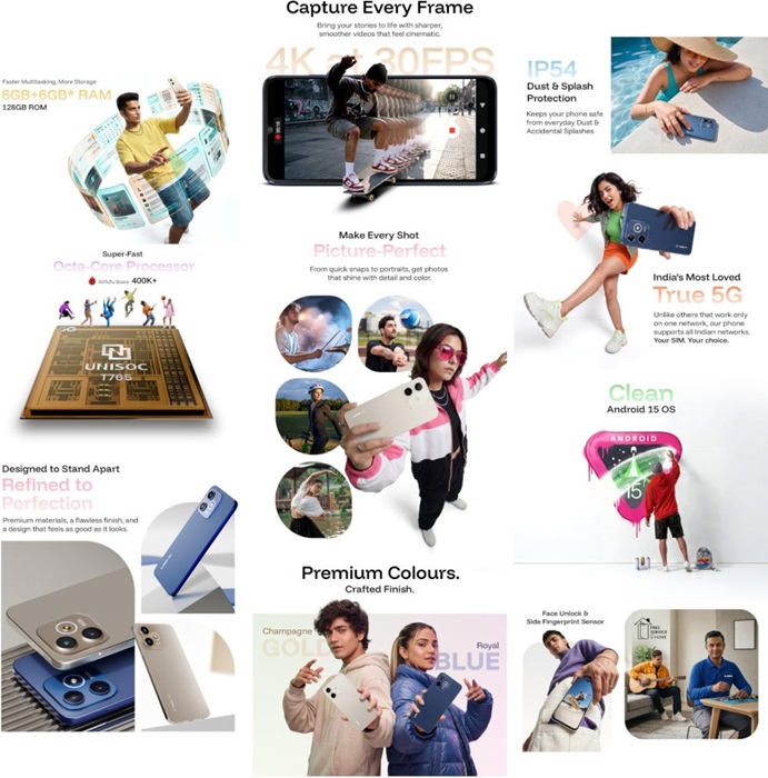 LAVA Bold N1 5G Features