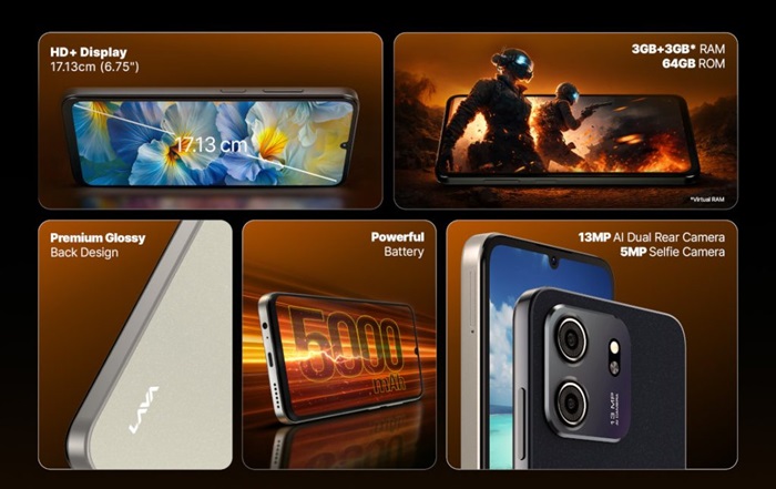 LAVA Bold N2 Lite Features