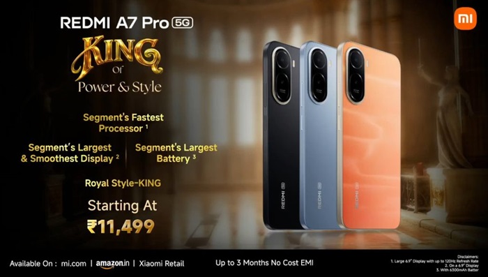 REDMI A7 Pro 5G Price