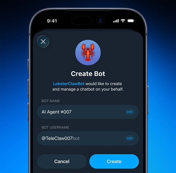 Telegram 12.6 update brings AI text editor, advanced poll, Live Photos, bot tools, and more 6 Telegram Managed Bots