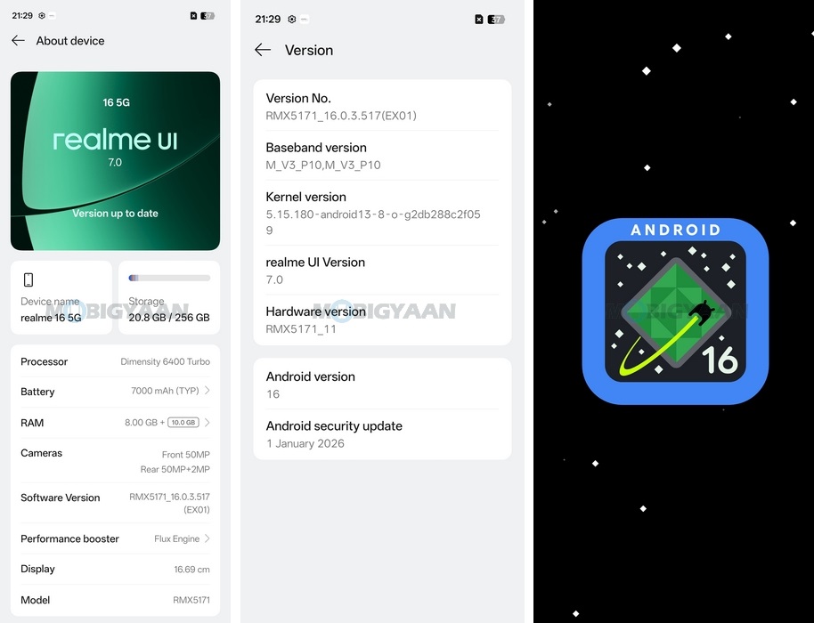 realme 16 5G Review realme UI 7 6
