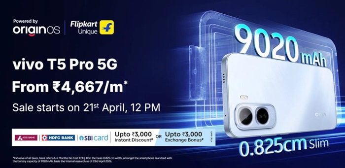 vivo T5 Pro 5G - Hands-On and First Impressions: Massive 9020mAh Battery Meets Gaming Power 20 vivo T5 Pro 5G Price