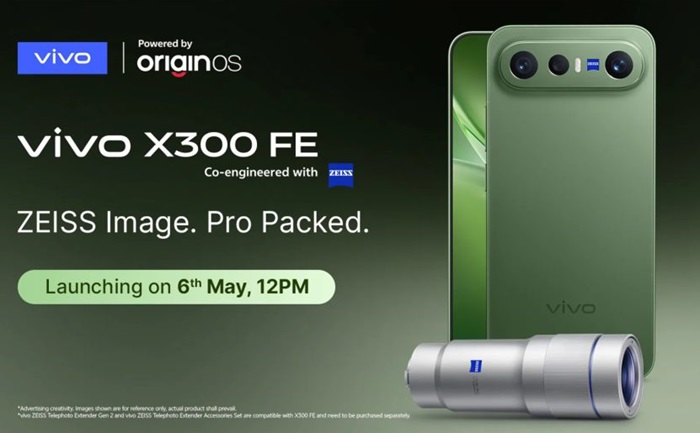 vivo X300 FE India Launch