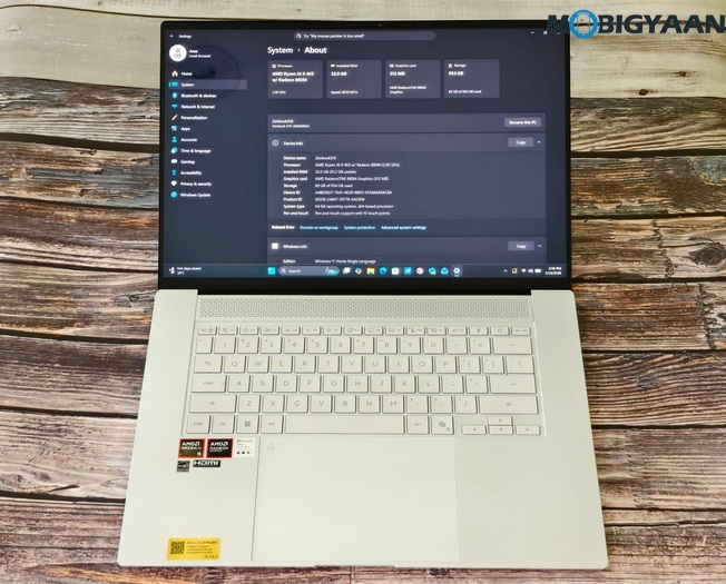ASUS Zenbook S16 UM5606GA Review Design Display Build Quality 25