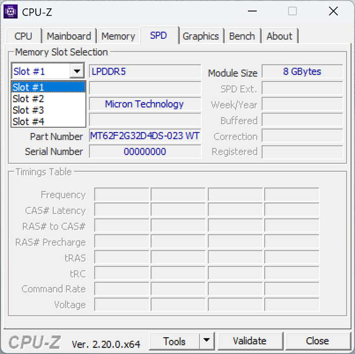 ASUS Zenbook S16 UM5606GA Review Performance CPU Z RAM