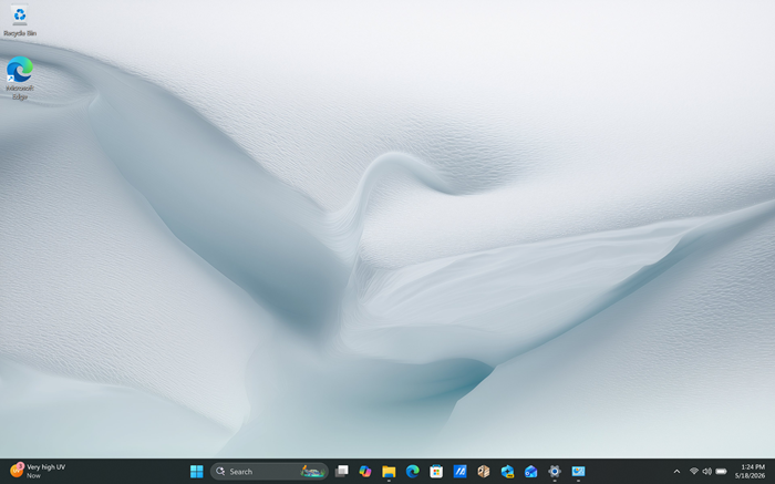 ASUS Zenbook S16 UM5606GA Review Windows 11 Desktop Homescreen