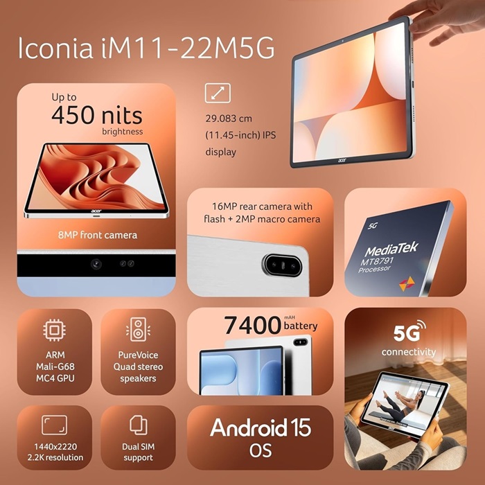 Acer Iconia iM11 India