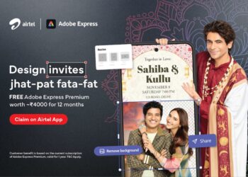 Airtel Mobility X Adobe Express
