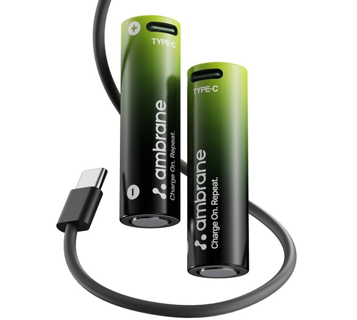 Ambrane Reneo AA and AAA Type-C rechargeable batteries launched in India at ₹399 featuring leak-proof design, and 1.5V stable output 2 Ambrane Reneo Type-C Rechargeable Battery