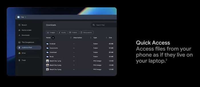 Google introduces Googlebook, a new AI-first laptop platform powered by Gemini Intelligence 3 Googlebook Quick Access