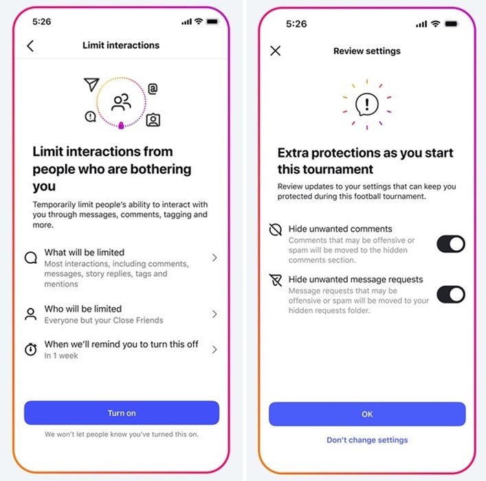 Limit Interactions Hidden Words