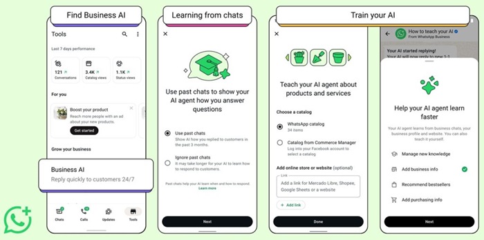 WhatsApp Business AI