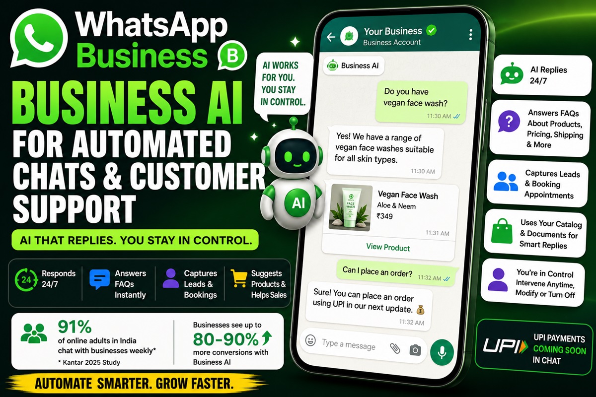 WhatsApp Business AI
