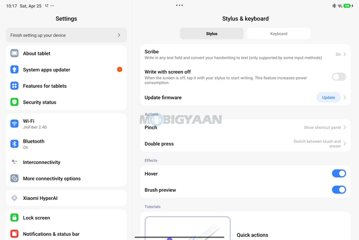 Xiaomi Pad 8 Review HyperOS 3 18