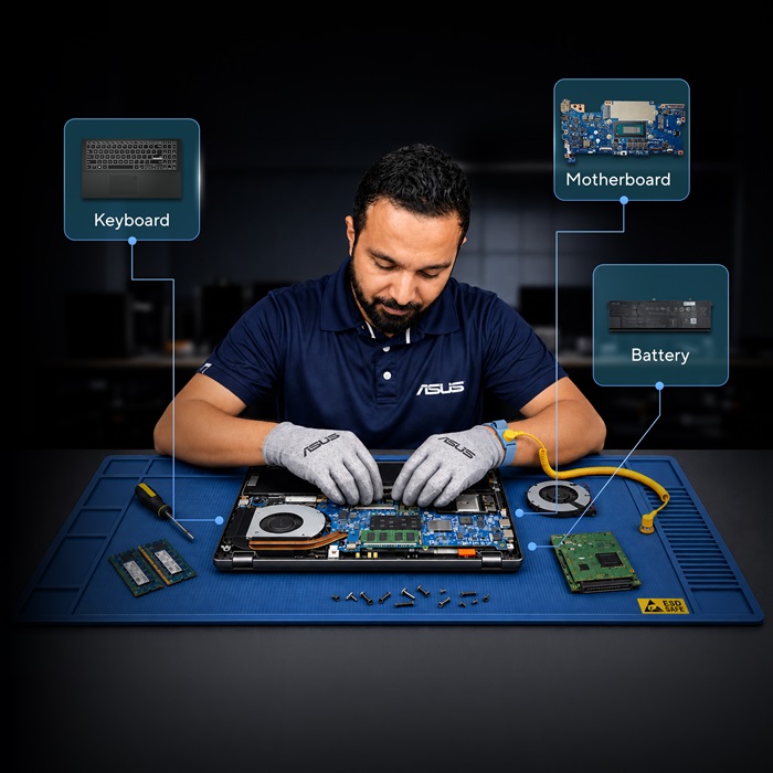ASUS India launches ASUS Part Price Checker for genuine spare parts across the country 2 ASUS Spare Part Price Checker