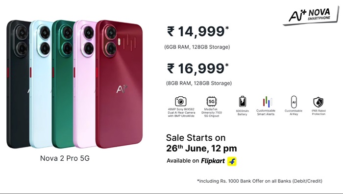 Ai+ Nova 2 Pro 5G Price Offers