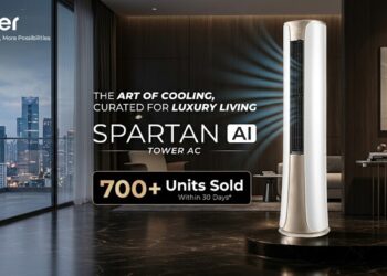Haier Spartan Tower AI AC