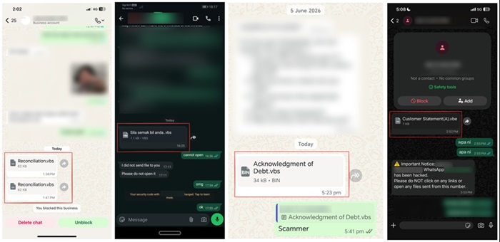 Kaspersky Campaign Malware WhatsApp