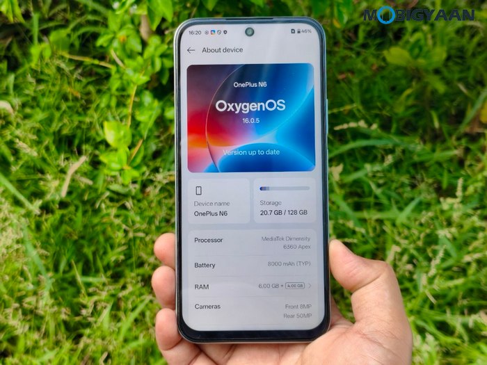 OnePlus N6 Review Design Display Cameras Build Quality 6