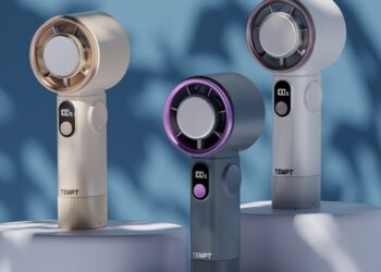 TEMPT ICY Instant Cooling Portable Fan launched in India at ₹1,990, featuring 18°C Chiller Technology, 4000mAh battery, 14,000 RPM motor, up to 12 hours battery life 1 TEMPT ICY Instant Cooling Portable Fan
