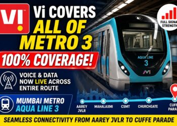 Vi expands connectivity across all stations of Mumbai Metro Aqua Line 3