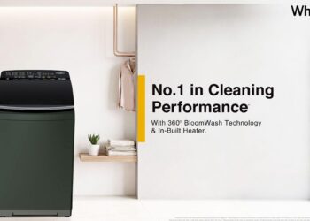 Whirlpool 360° Bloomwash Pro Top Load Washing Machine