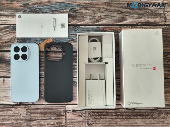 Xiaomi 17T Review Unboxing In Box Contents