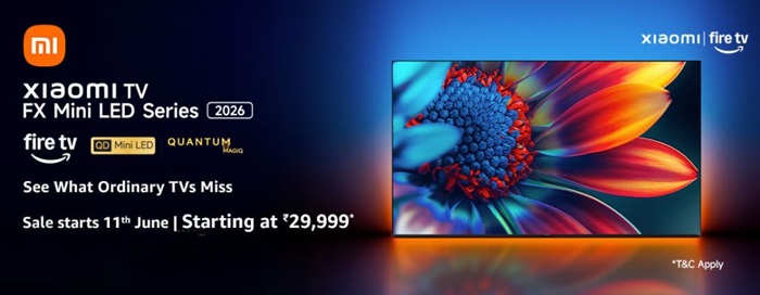 Xiaomi TV FX Mini LED Series launched in India at ₹32,999 featuring upto 75-inch QD Mini-LED 4K display, built-in Fire TV, HDR10+, Dolby Audio, 20W quad speakers, and more 8 Xiaomi TV FX Mini LED TV Series - Price, Availability, Offers