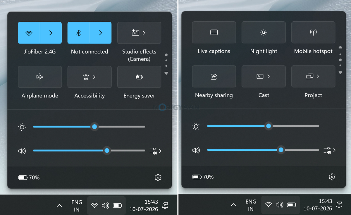 ASUS Zenbook S14 Review UX5406AA Windows 11 Control Center