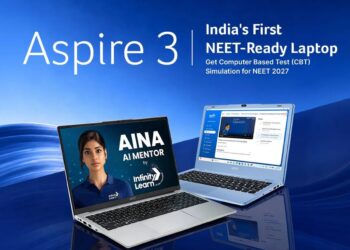 Acer Aspire 3 'NEET Ready' laptop launched in India at ₹29,990 with Intel processor and Infinity Learn integration 1 Acer Aspire 3 NEET Ready Laptop