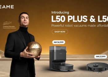 Dreame L50 Plus and Dreame L50 Robotic Vacuum Cleaners launched in India with 25,000Pa suction, MopExtend technology, and dual rotary mops 1 Dreame L50 Plus, Dreame L50 Robotic Vacuum Cleaners