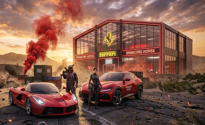 BGMI 4.5 5th Anniversary Edition Update Released with Naruto, Spider-Man and Ferrari 3 Krafton BGMI x Ferrari 1