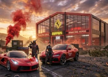 Krafton BGMI x Ferrari