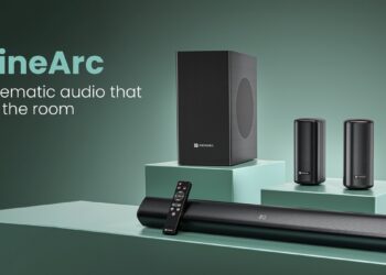 Portronics CineArc 5.1 Channel Soundbar Home Theatre System